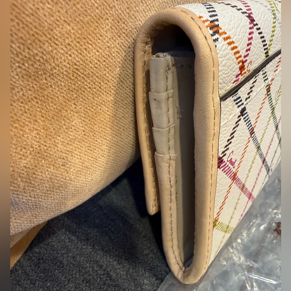 Coach Peyton Tattersall Envelope Wallet F49300 - Picture 9 of 12